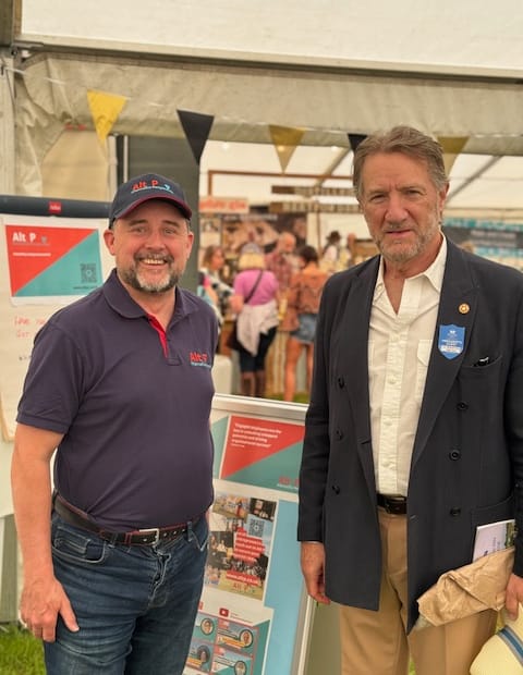 James Gentle & Robert Voss CBE - Lord Lieutenant of Hertfordshire