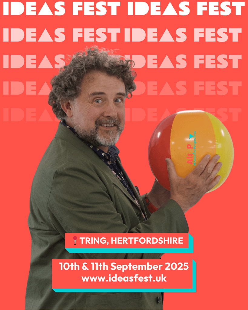 James Gentle at Ideas Fest Tring 2025